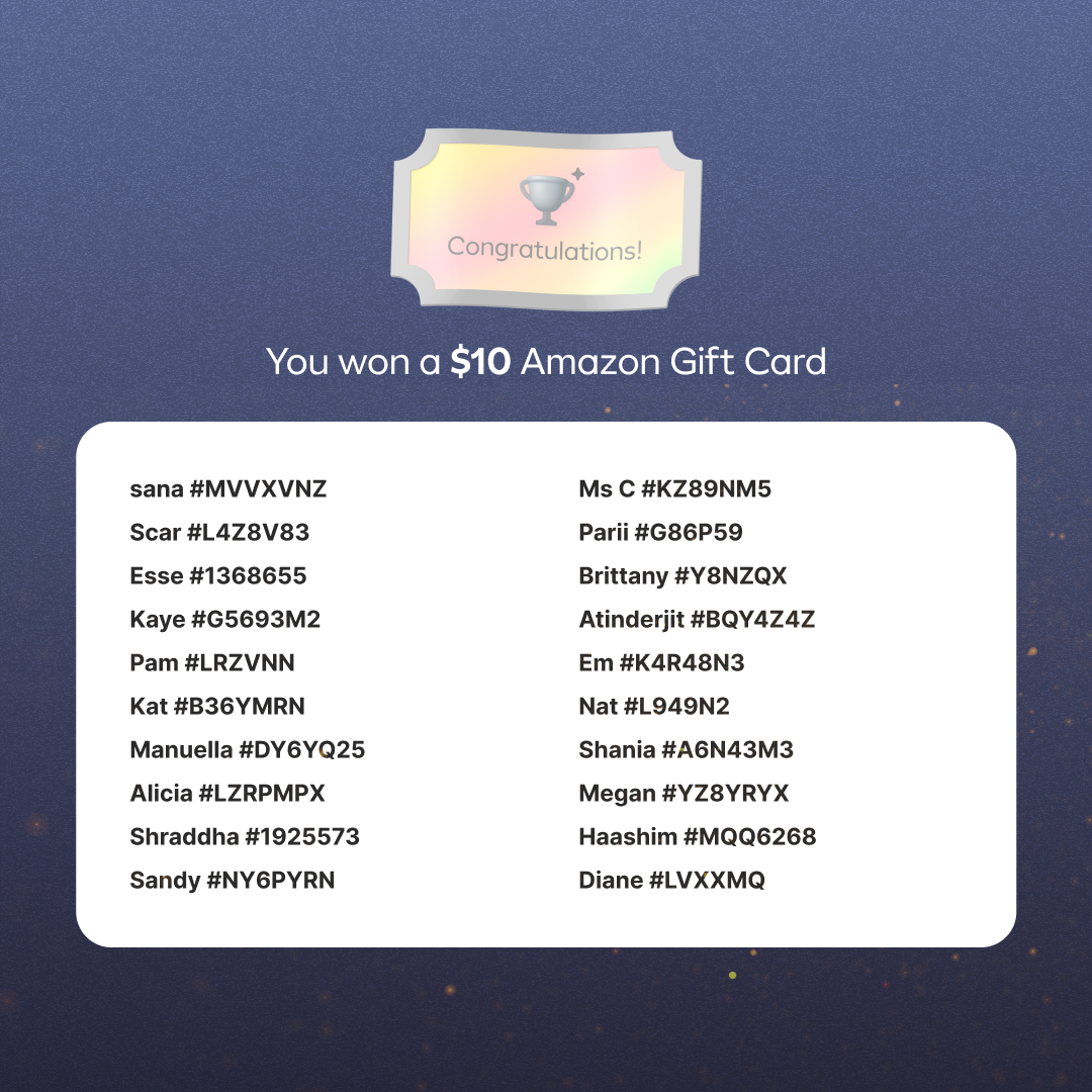 August Freecycle Scratch Card: Winner Announcement 🎉 - photo 5