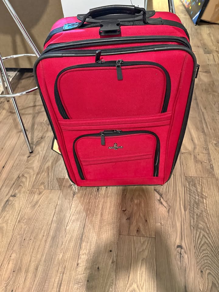 Red Carry on Luggage