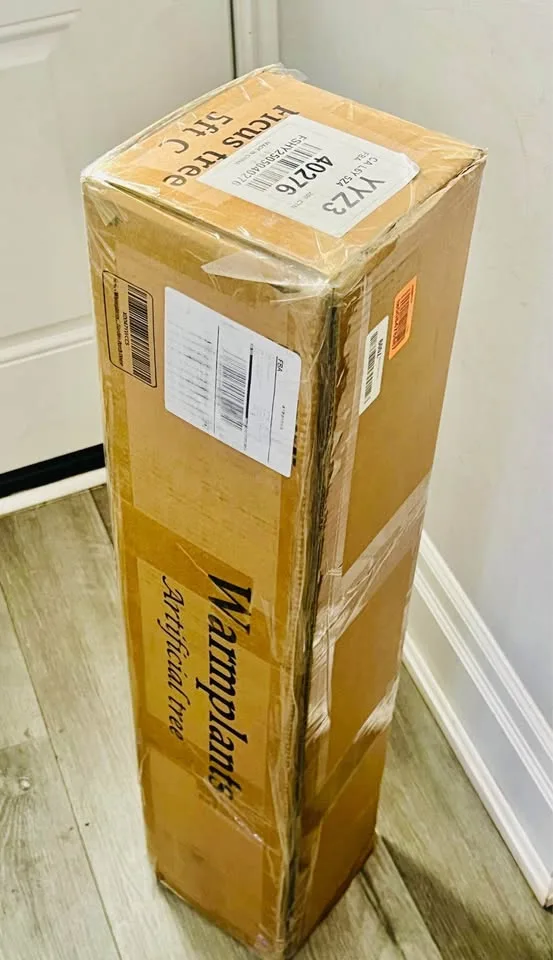 Artificial Ficus Tree, 5ft Tall Fake Ficus Tree with Basket image indicator(9)