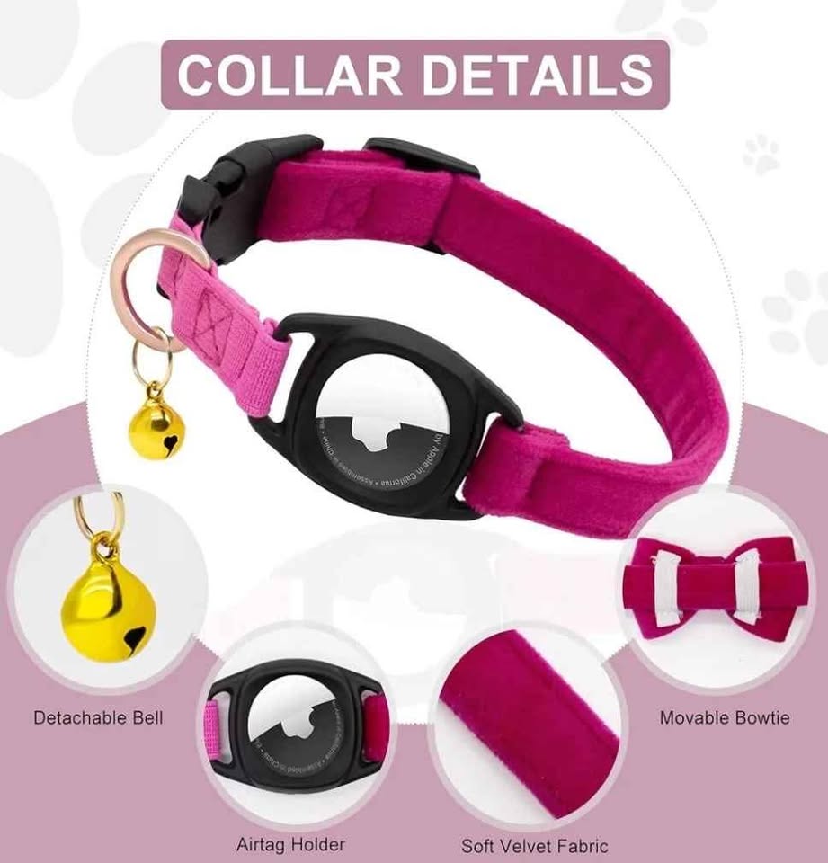 Brand New - Car Collar with Airtag holder - Size XS - photo 2
