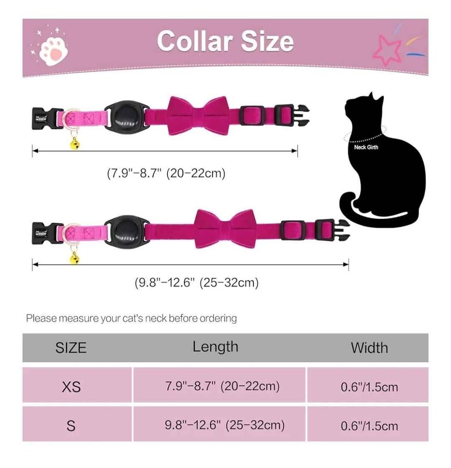 Brand New - Car Collar with Airtag holder - Size XS - photo 3