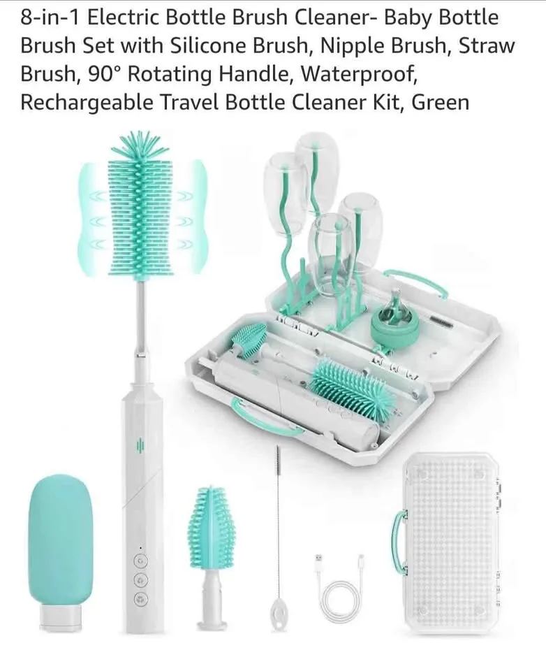 Bottle brush cleaner