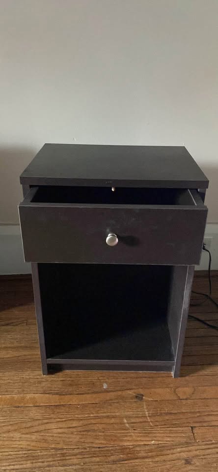 Side table (dark brown) $25 - photo 2