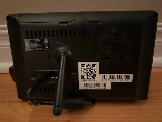 Lorex LCD Monitor image indicator(2)