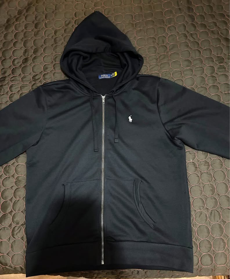 Polo Ralph Lauren Zip Up Hoodie Black - photo 3