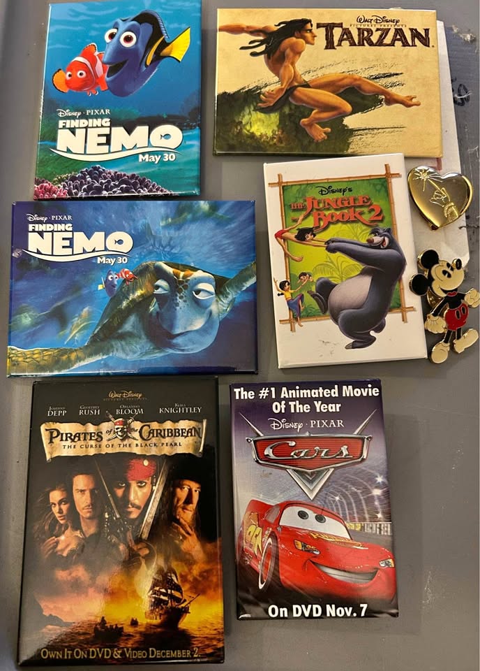 Disney movie pins