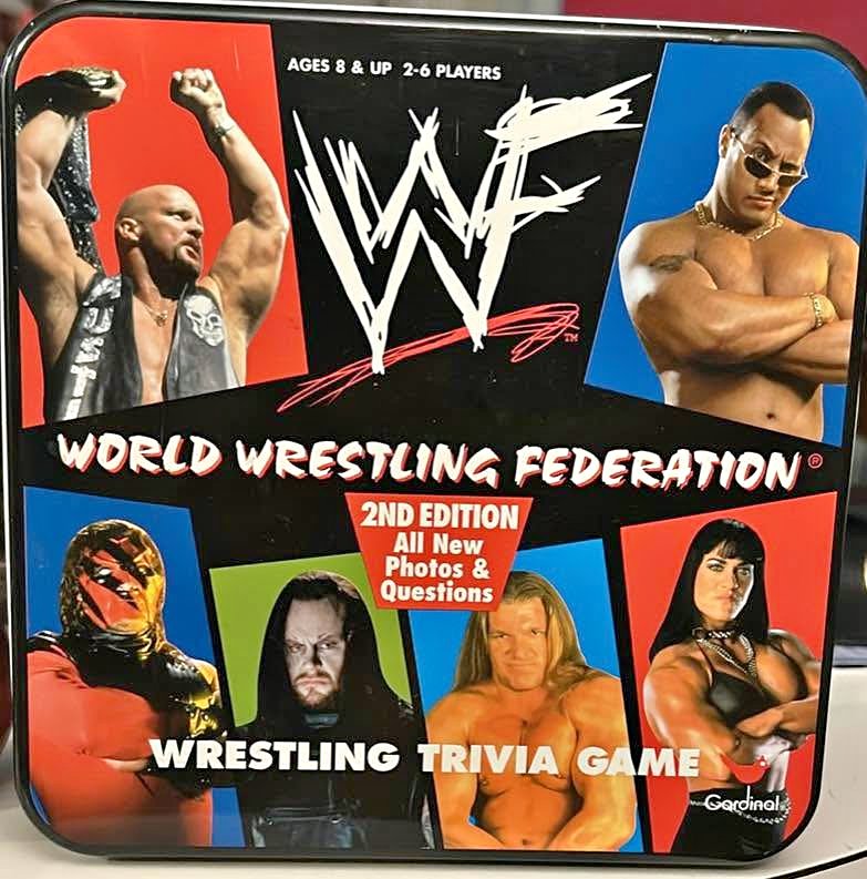 WWF Wrestling trivia game 2nd edition