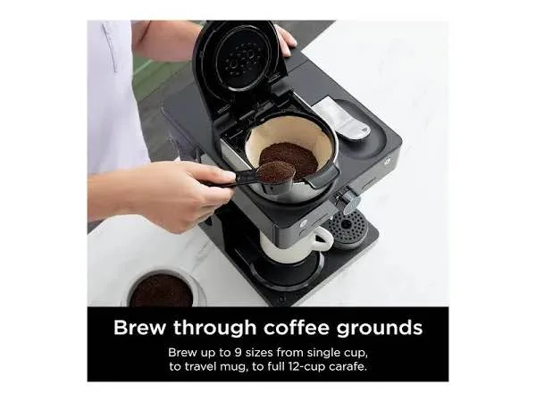 Ninja DualBrew Pro Coffee Maker — Hot & Iced, Like New! image indicator(4)