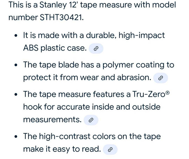 Orange Stanley 12' Tape Measure Tool - photo 5