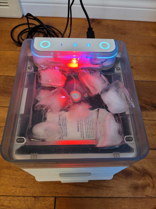 New Portable White Nexfan-01 Mini Air Cooler Fan - photo 2