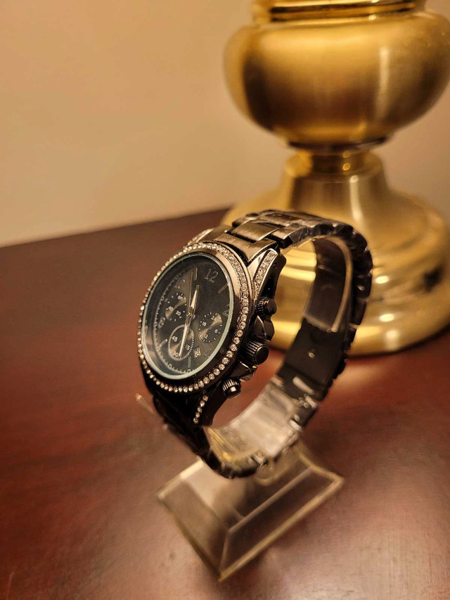 Brand New Black Chronograph Women's Watch - photo 2