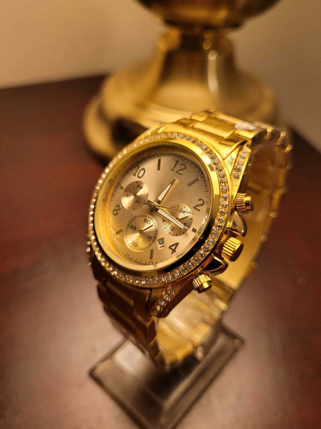 Brand New Gold Chronograph Women's Watch - photo 3