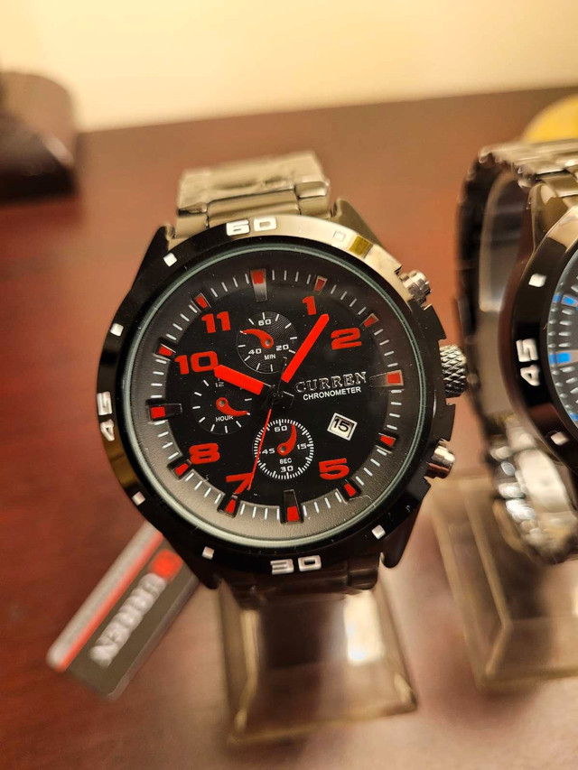 Two Brand New Men's Curren Chronometer Watch - photo 5