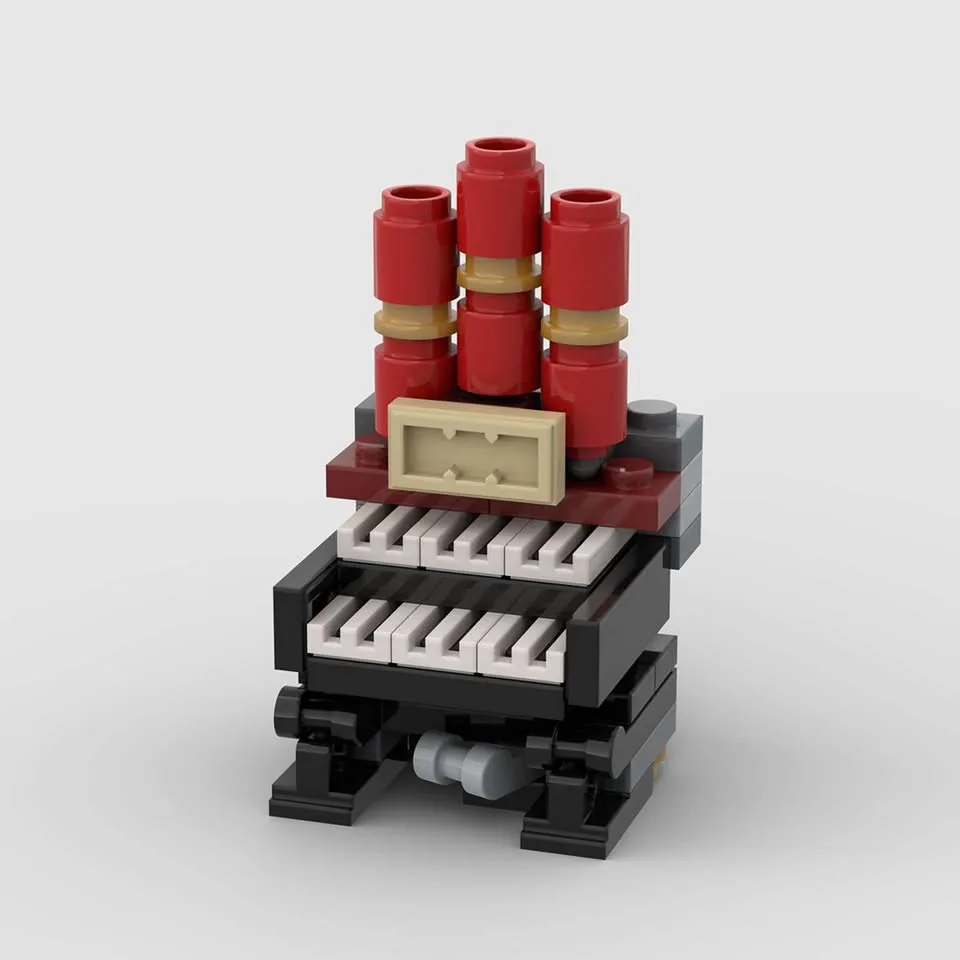 Winter Village Church Building Block Kit (Compatible with Lego) image indicator(7)