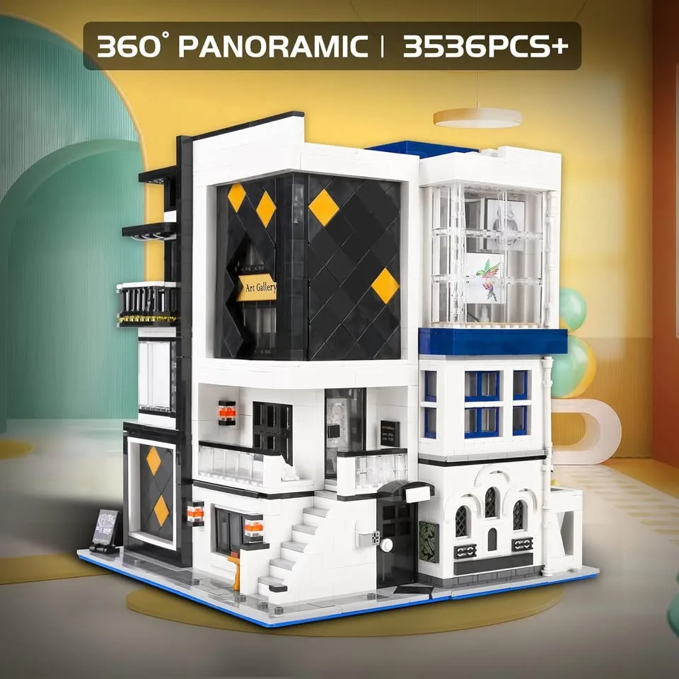 Building Blocks with LED Lights Art Gallery image indicator(3)