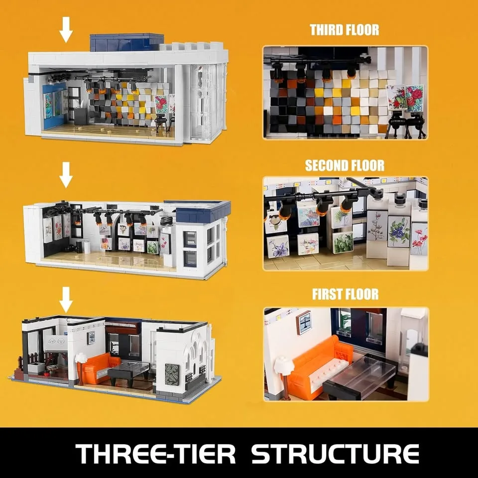 Building Blocks with LED Lights Art Gallery image indicator(4)