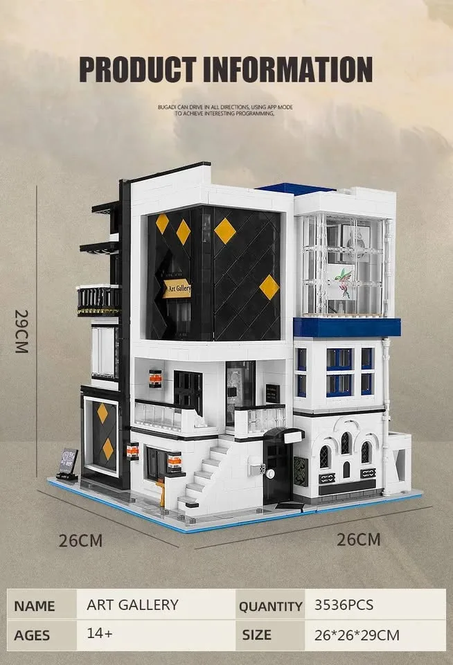 Building Blocks with LED Lights Art Gallery image indicator(5)