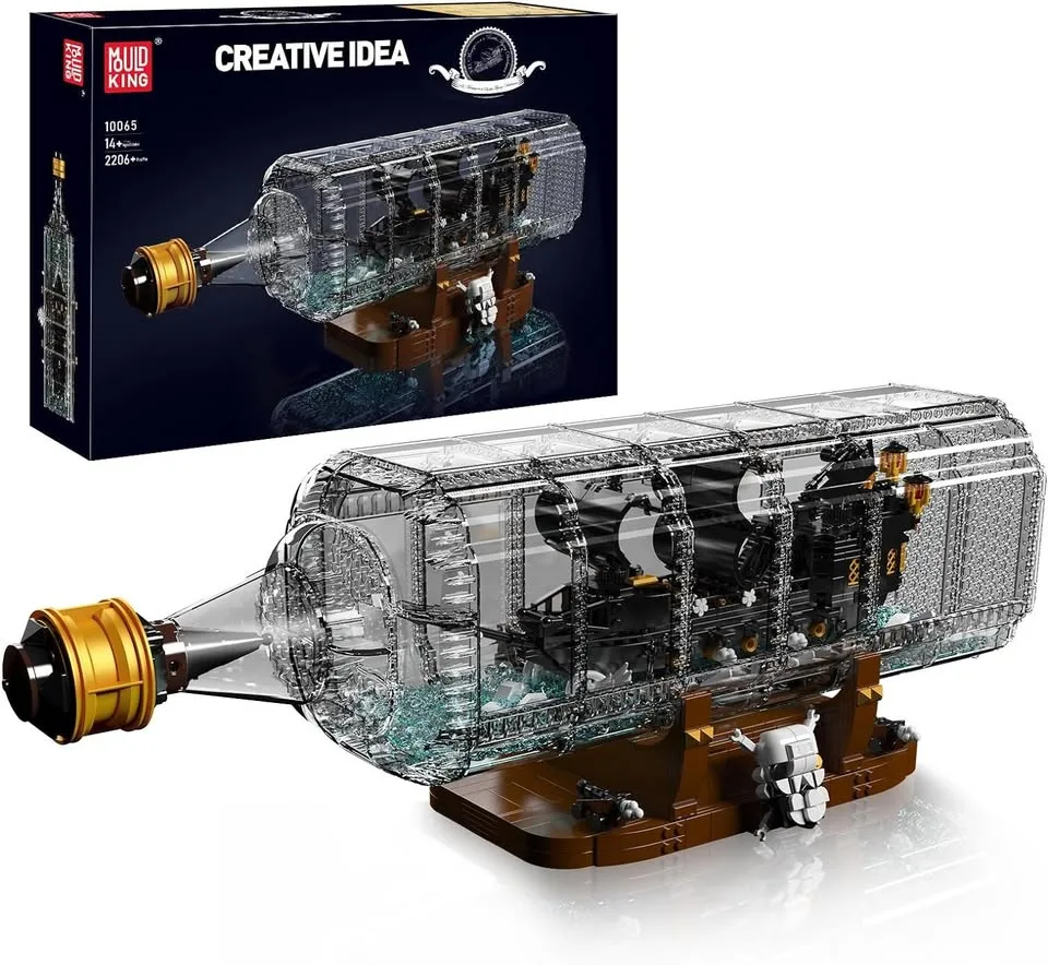 Building Blocks Drifting Bottle Black Pearl Revenge