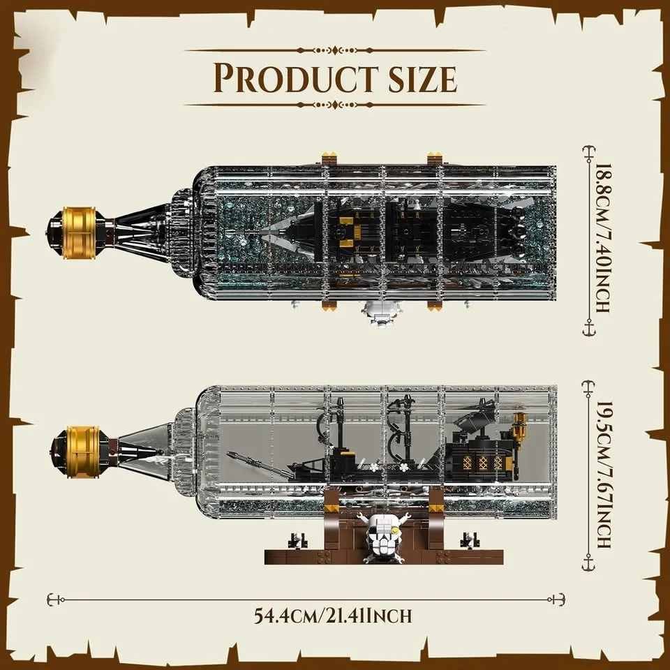 Building Blocks Drifting Bottle Black Pearl Revenge image indicator(4)