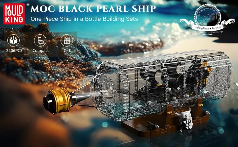 Building Blocks Drifting Bottle Black Pearl Revenge image indicator(7)