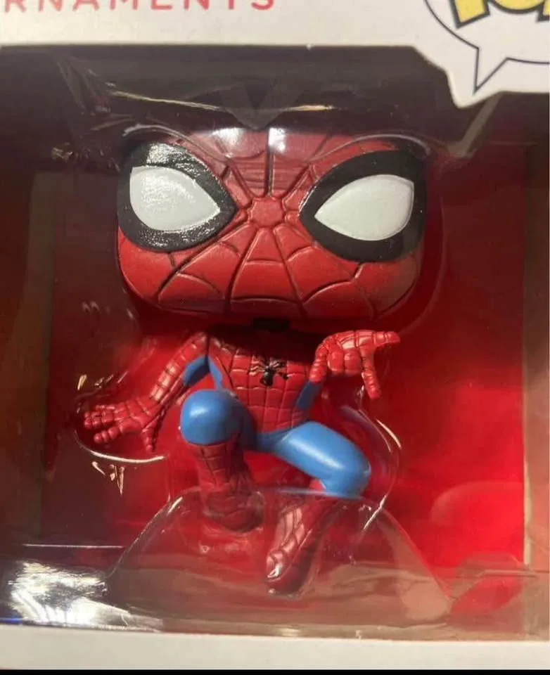 BRAND NEW: Hallmark Ornament Funko POP! Marvel Spider-Man image indicator(5)