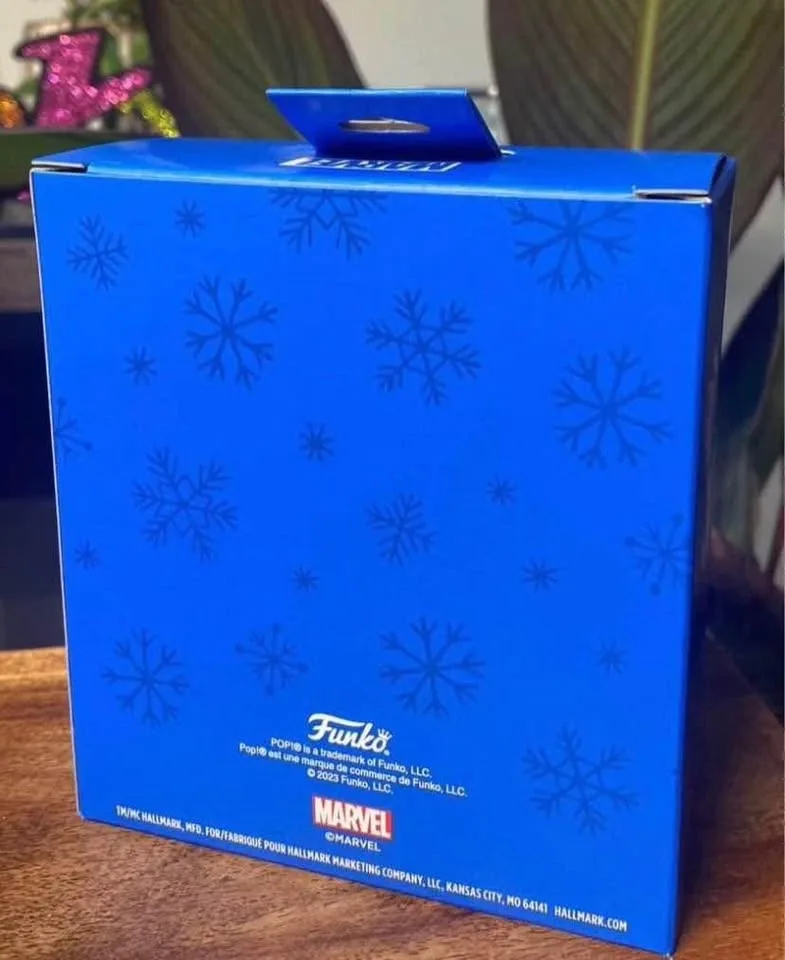 BRAND NEW: Hallmark Ornament Funko POP! Marvel Spider-Man image indicator(8)