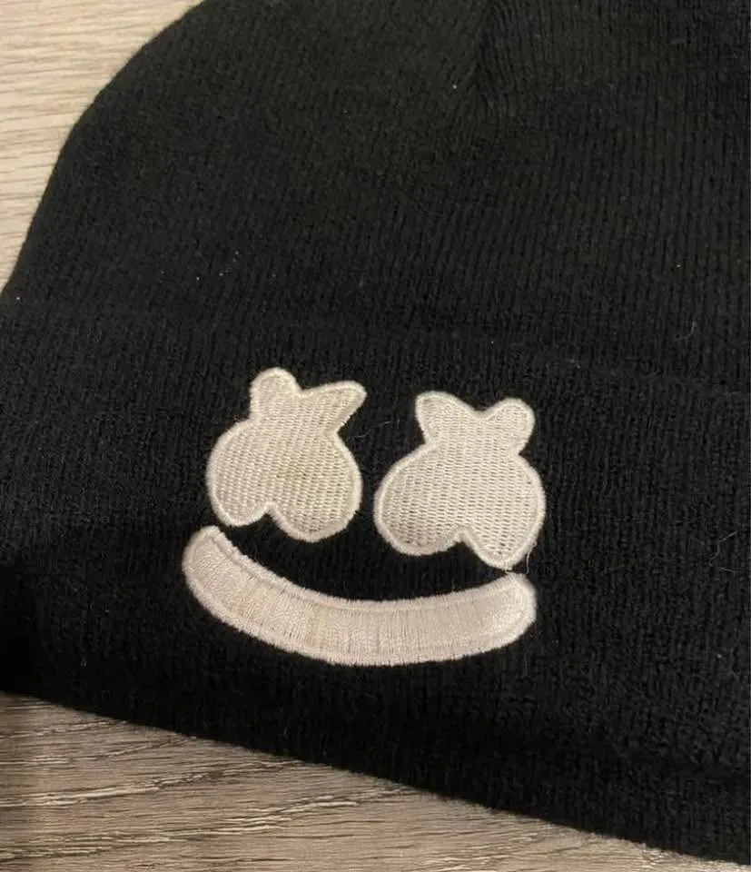 LIKE NEW: DJ Marshmellow Fortnite Beanie Hat image indicator(3)