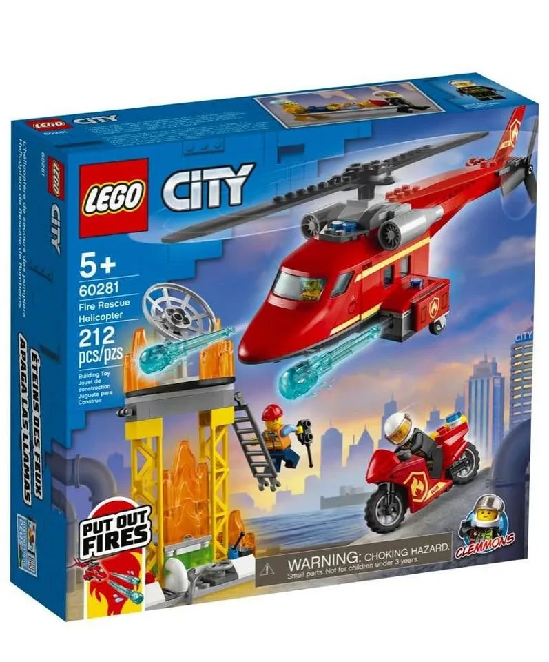 BRAND NEW: Lego City Fire Resue Helicopter 60281 *RETIRED* image indicator(6)