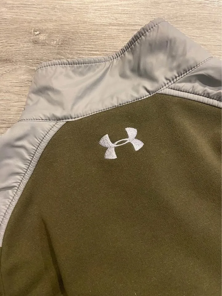 Under Armour Kids Fleece Zip Up Sweater YOUTH LARGE image indicator(6)