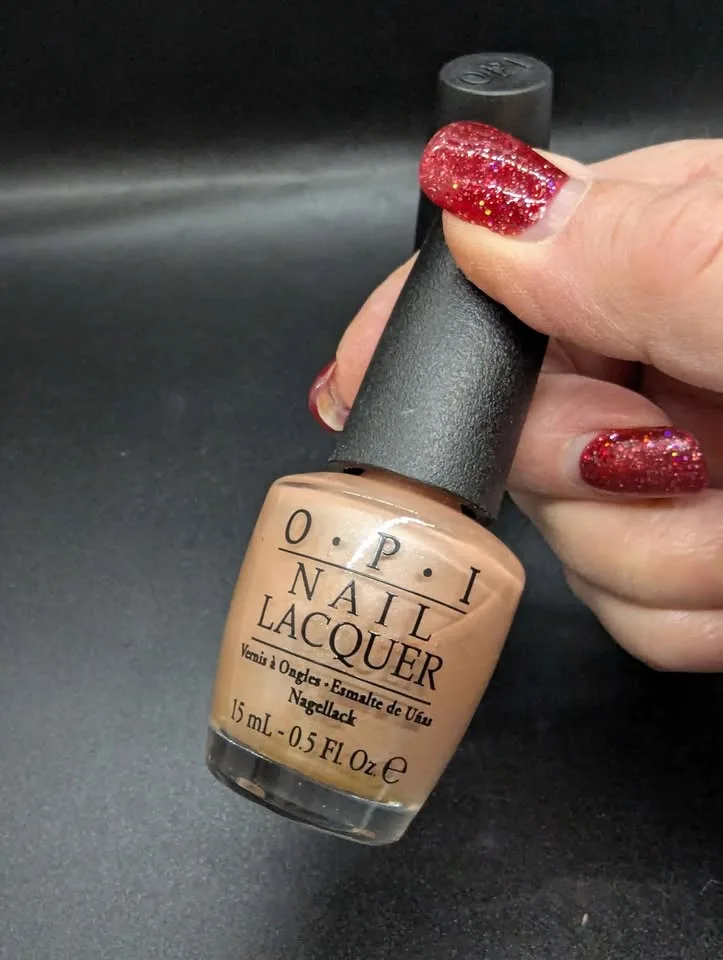 Lot of 2 OPI Nail Lacquers - Dusty mauve and beige tones image indicator(2)