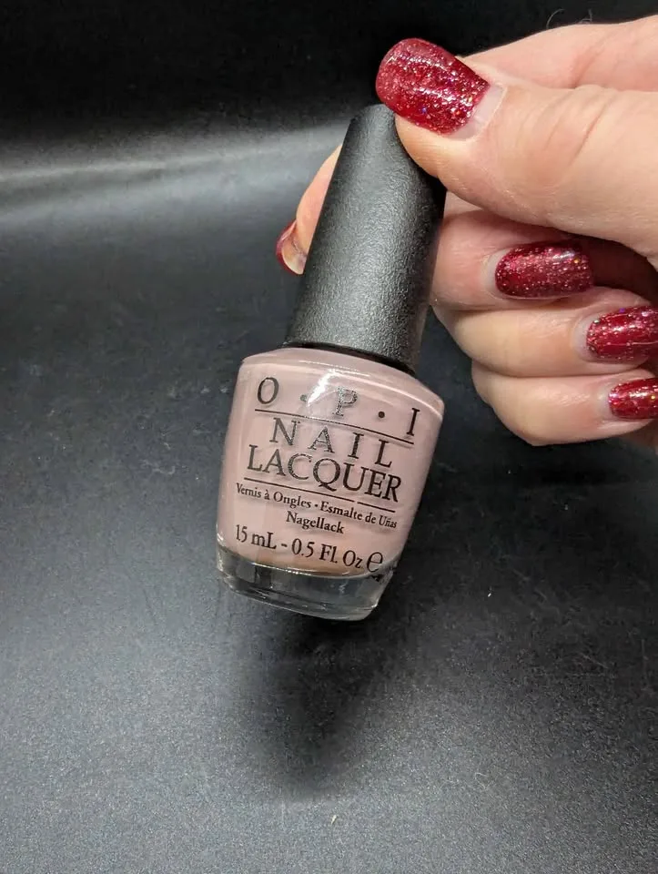 Lot of 2 OPI Nail Lacquers - Dusty mauve and beige tones image indicator(4)