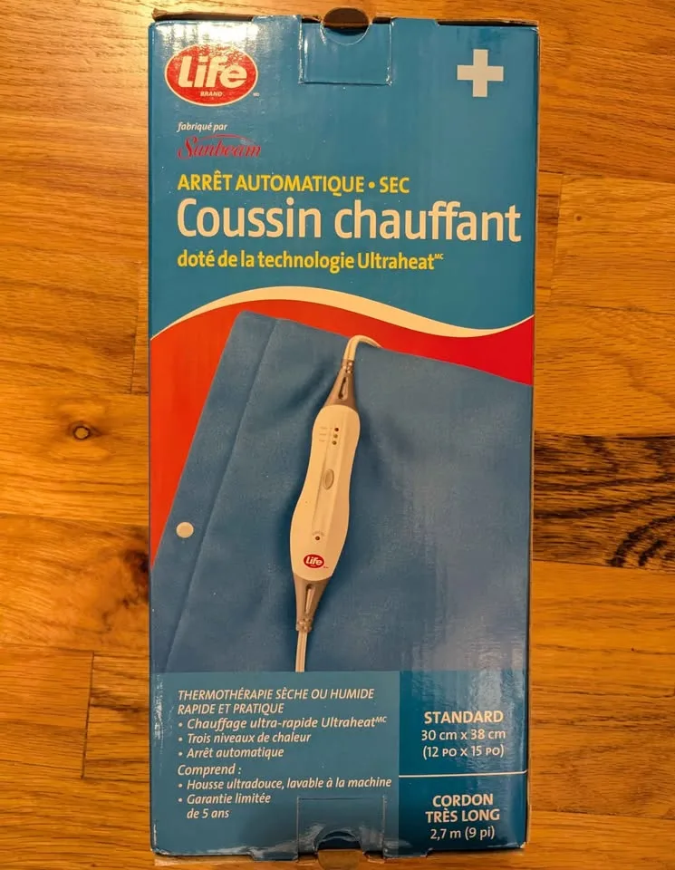 New Heating Pad - Auto shutoff - extra long cord image indicator(2)