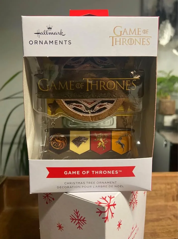 NEW IN BOX: Hallmark GOT Christmas Ornament image indicator(2)