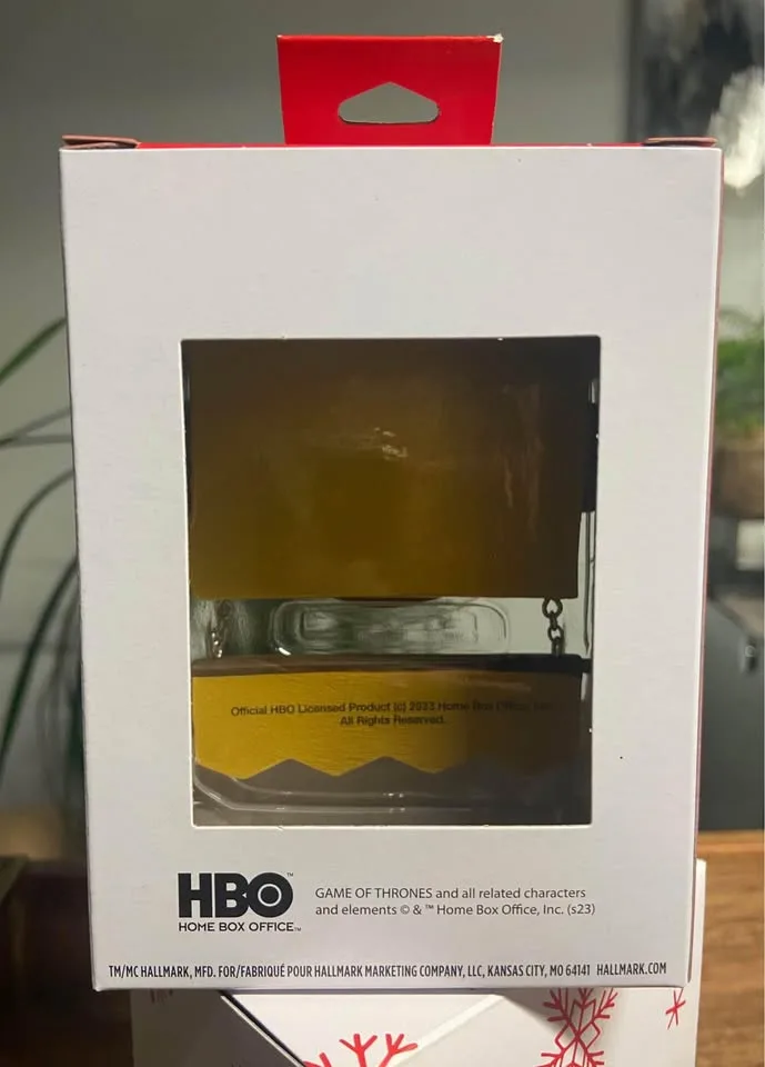 NEW IN BOX: Hallmark GOT Christmas Ornament image indicator(3)