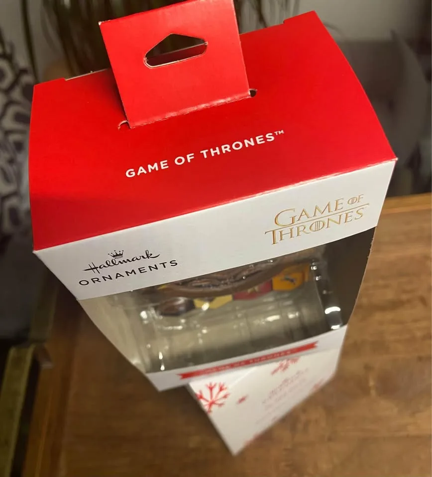 NEW IN BOX: Hallmark GOT Christmas Ornament image indicator(4)