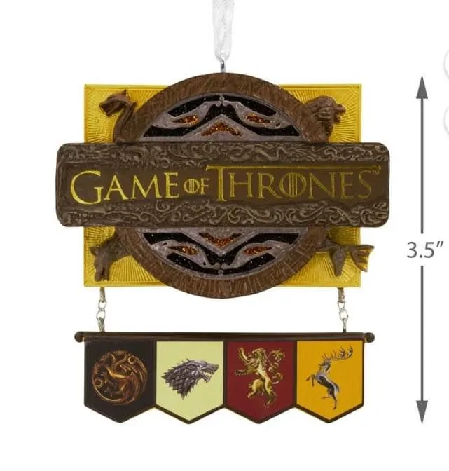 NEW IN BOX: Hallmark GOT Christmas Ornament image indicator(6)