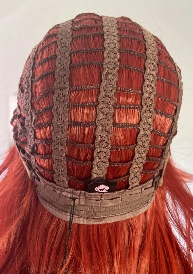 NEW: Long Curly Ginger Spice Poison Ivy Wig (2089) image indicator(10)