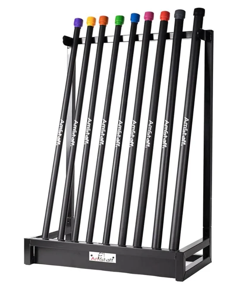 Body Bars Weight Set w/ Storage Rack