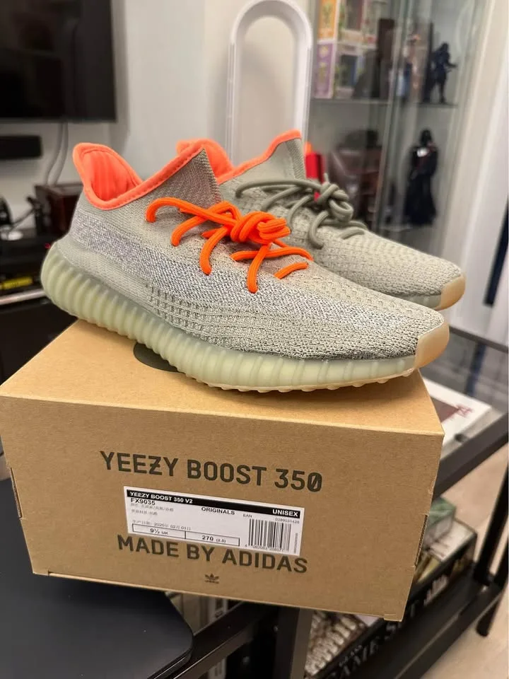 Authentic Yeezy 350v2 Desert Sage image indicator(2)