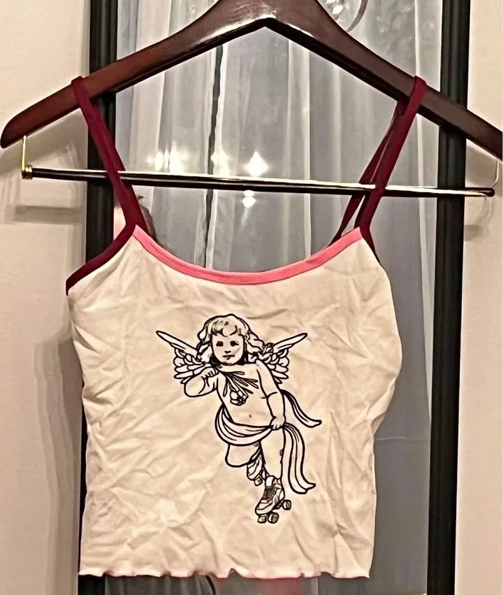 Angel in Rollerskates Tank Top (sz-S) thumbnail