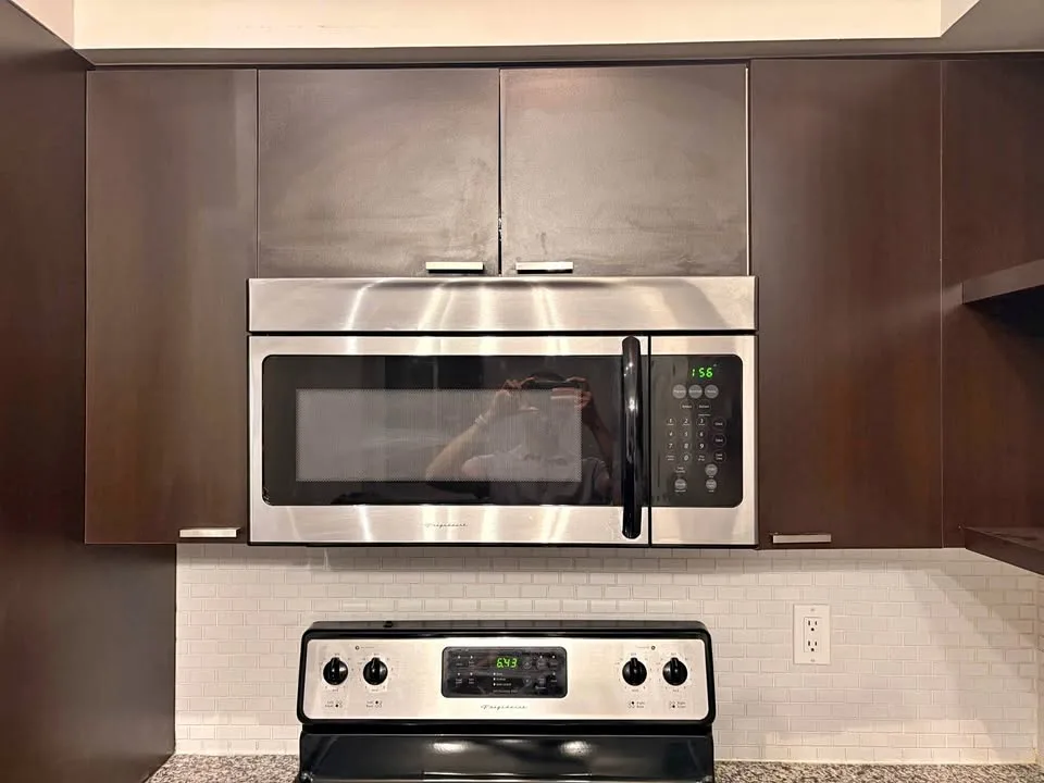 Frigidaire Over-the-Range Microwave - Stainless - Working