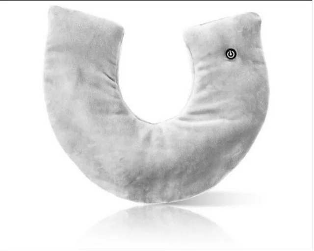 NEW SHARPER IMAGE Massaging Aromatherapy Shoulder Wrap Microwav image indicator(3)