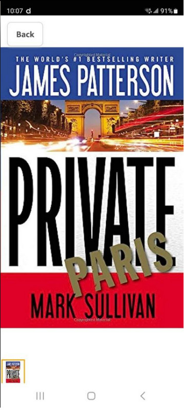 New seal from factorie Cd Audio book “Private Paris” - photo 3