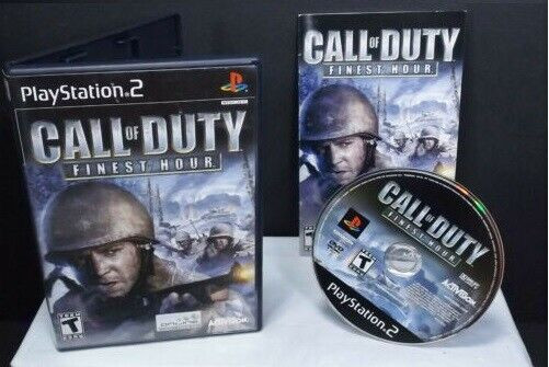 Finest Hour PS2 Game Call of Duty PlayStation 2