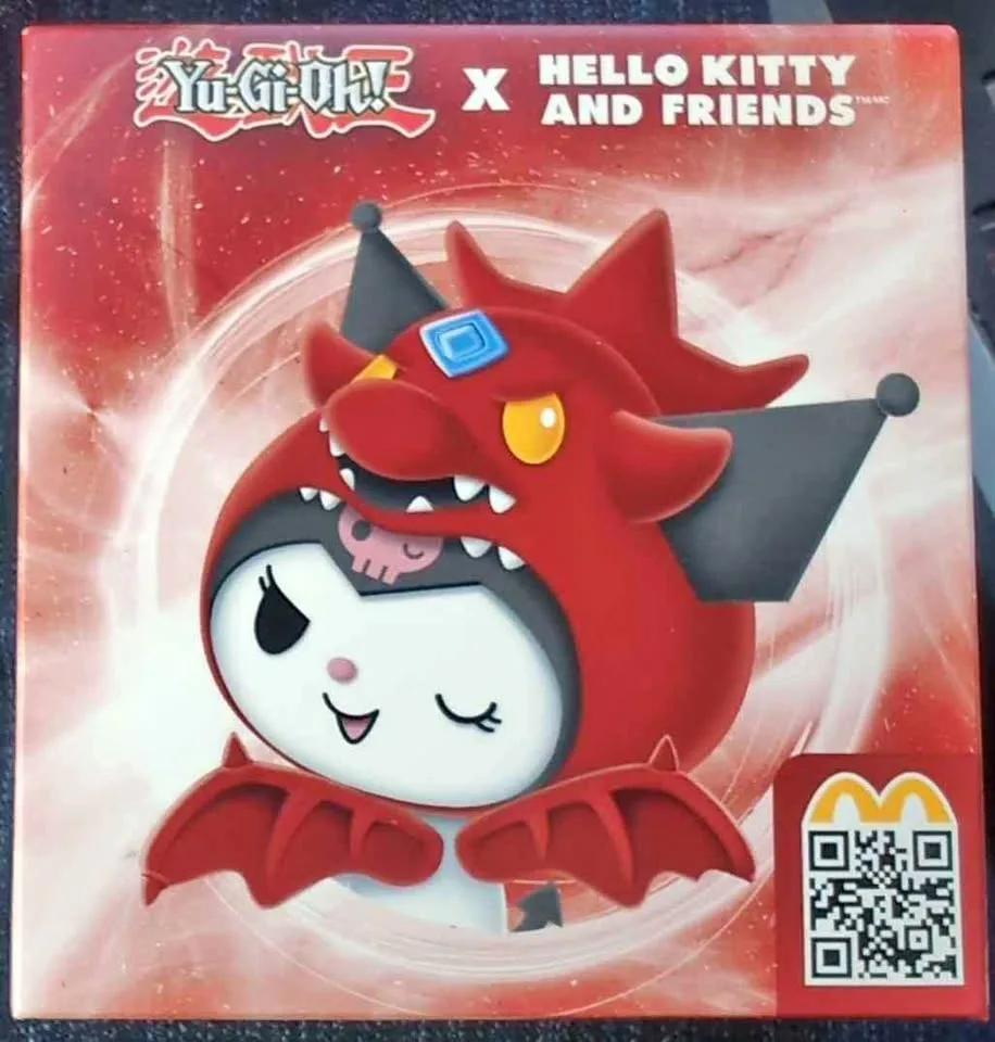 Hello Kitty/Yu-gi-oh Kuromi/Slifer The Sky Dragon