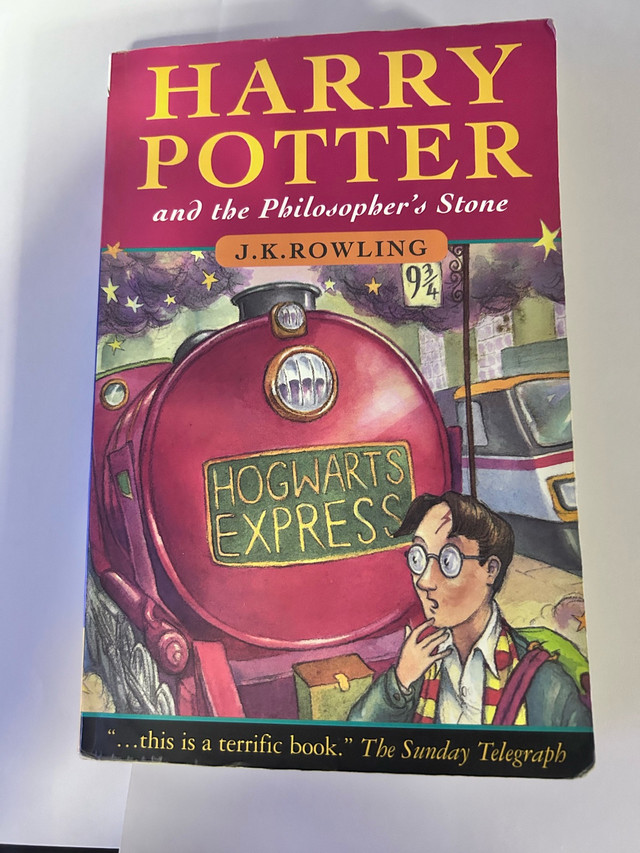 Harry Potter Book 5th Print w errors
