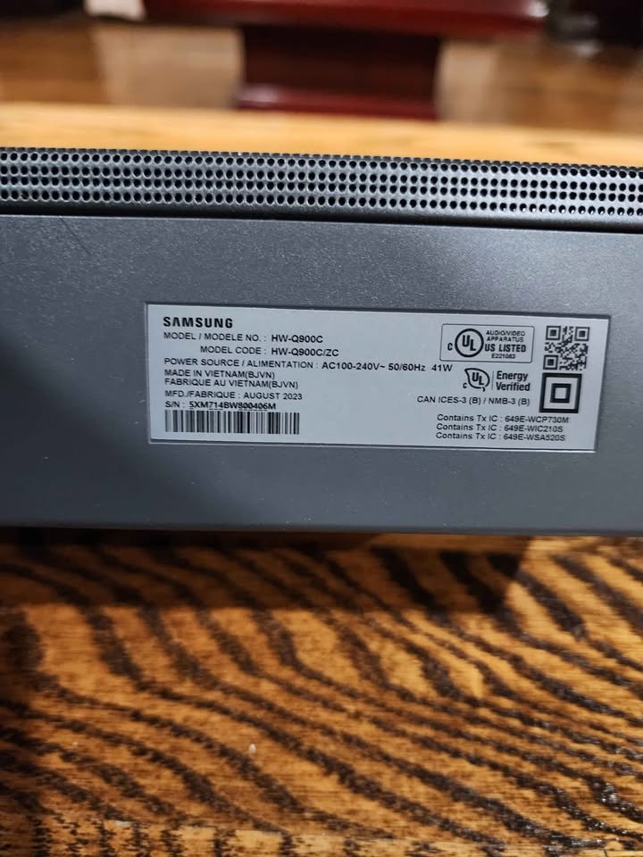 Samsung Q900C Soundbar - photo 2