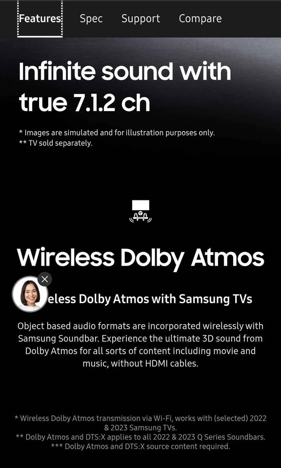Samsung Q900C Soundbar - photo 4