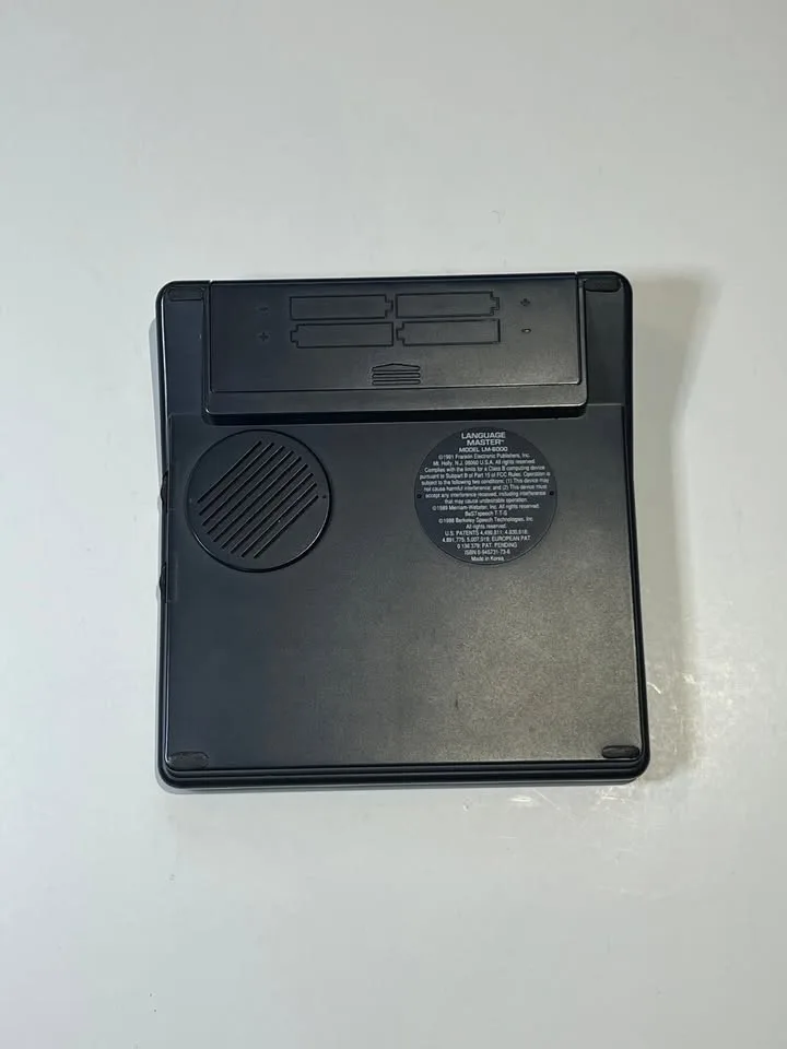 Franklin Language master LM-6000 image indicator(2)