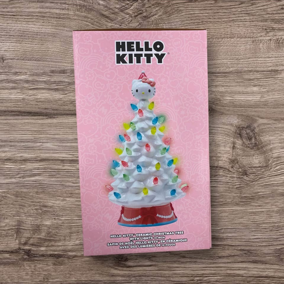 Hello Kitty Ceramic Christmas Tree 12 Inch - photo 2